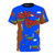 Retro-styled t-shirt featuring the iconic Alex Kidd character from the classic "Miracle World" game