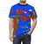 Retro-styled t-shirt featuring the iconic Alex Kidd character from the classic "Miracle World" game - men front