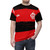 Flamengo soccer jersey featuring a bold, graphic print design - men front