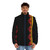 Sunset Mountain Design Klamath Tribes Indigenous Puffer Jacket - men front