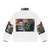 Sunny Came Home Puffer Jacket - Nature Inspired Puffer Jacket - Back
