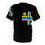 Caithness Scotland Flag AOP T-shirt featuring the historic flag of the Scottish county of Caithness - Back