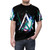 T-shirt featuring electronic dance music inspired artwork - men front