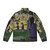 Sunday Afternoon on La Grande Jatte Pointillist Puffer Jacket - Back