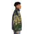 Sunday Afternoon on La Grande Jatte Pointillist Puffer Jacket - men side right
