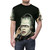 Vintage-style graphic tee featuring characters from the 1960s TV show The Munsters, including Herman Munster, at a radio - men front