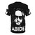 Big Lebowski-inspired graphic t-shirt with a bold, artistic design - Back