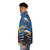 Sun Ra Puffer Jacket featuring avant-garde and afrofuturist design - men side left