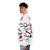 Kenzan Puffer Jacket featuring designs from the anime Ping Pong the Animation - men side left
