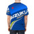 Suzuki Motorcycle Racing Graphic T-shirt, MotoGP Inspired Design - men back
