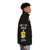 Zico's "Hate" Album Edition Black Puffer Jacket - men side right