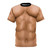 Muscle Six Pack Abs T-Shirt featuring a bold all-over print design