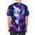 Retro-inspired t-shirt featuring Starlight Glimmer in a synthwave, vaporwave-style design - men back