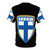 Finland Ice Hockey Fan T-Shirt with national team logo - Back