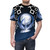 A high-quality t-shirt featuring a design inspired by platinum video game trophies and other gaming elements. - men front