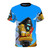 Ahoy Minion! Borderlands inspired graphic t-shirt featuring a claptrap pirate on a ship