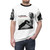 Sleek and stylish t-shirt design inspired by the album "Age of the Understatement" by the band Arctic Monkeys - men front