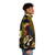 Hellboy Puffer Jacket featuring the iconic comic book character - men side right