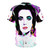 A custom t-shirt featuring a print of Elizabeth Taylor, a renowned LGBTQ+ icon. - Back