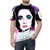 A custom t-shirt featuring a print of Elizabeth Taylor, a renowned LGBTQ+ icon. - men front