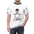Vibrant all-over print t-shirt featuring the Swiss flag and national colors - men front