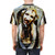 Marilyn Monroe and Charles Manson inspired AOP t-shirt design - men back