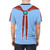 Adventurer Club Inspired Scarf Graphic T-shirt - men back