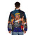 Streets of Rage Trio Puffer Jacket featuring Axel, Blaze, and Adam from the classic 16-bit Sega Genesis beat 'em up game - men back
