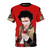 Stylish adam ant inspired t-shirt with post punk graphics