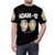Vintage-style t-shirt featuring the Adam 12 TV series logo and graphics - men front