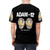 Vintage-style t-shirt featuring the Adam 12 TV series logo and graphics - men back