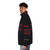 Stranger Worlds Puffer Jacket featuring Stephen King's iconic characters and worlds - men side left