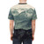 Soft, high-quality t-shirt featuring a tranquil mountain and fog landscape design. - men back