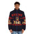 Stranger Things Steve Puffer Jacket with Demogorgon and Dustin Designs - men front