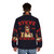 Stranger Things Steve Puffer Jacket with Demogorgon and Dustin Designs - men back