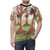Whimsical abstract landscape t-shirt with fantasy forest and nature artwork - men front
