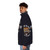 Stranger Things Hawkins High School Puffer Jacket featuring the iconic 80s style and design - men side left