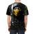 Scorpion-inspired ninja t-shirt with fiery design, perfect for Mortal Kombat fans. - men back