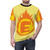 Personalized superhero letter t-shirt with custom fire emblem design - men front