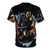 Mortal Kombat Kitana fighter portrait t-shirt for gamers - Back
