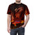 Fatalis dragon print on a high-quality t-shirt for monster hunter enthusiasts - men front