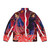 Stranger Things Fanart Puffer Jacket featuring characters from the popular Netflix series - Back