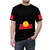 Aboriginal Flag Artwork Printed on a High-Quality T-shirt - men front