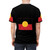 Aboriginal Flag Artwork Printed on a High-Quality T-shirt - men back