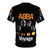 Retro ABBA inspired disco music t-shirt with dancing and Mamma Mia movie references - Back