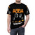 Retro ABBA inspired disco music t-shirt with dancing and Mamma Mia movie references - men front