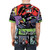 Anime-inspired t-shirt featuring a super robot, mecha, and other giant robot designs - men back