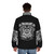 He-Man inspired puffer jacket with Masters of the Universe design - men back