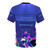 Vibrant and dazzling Moonbeam City inspired rave t-shirt for children - Back