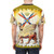 Assyrian-inspired t-shirt with a winged bull (lamassu) design - men back
